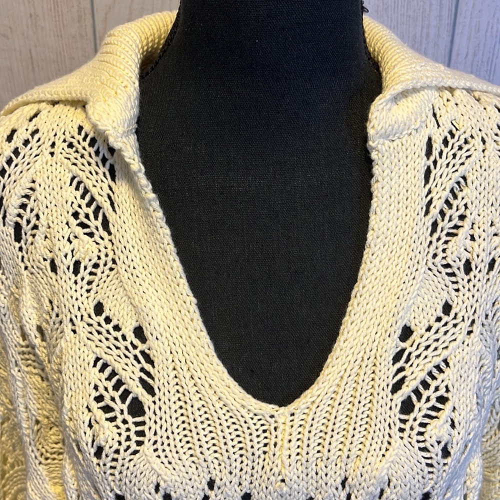 NEW Free People Elton Crochet Mini Dress Size XS - Picture 4 of 15